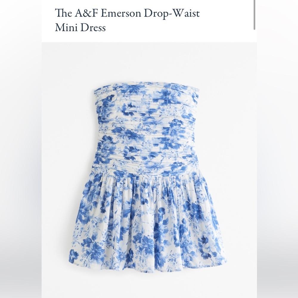 A&F Emerson Drip Waist Mini Dress Size XL